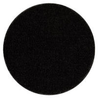 BADTEPPICH SANTA Kreis 100 cm - Schwarz, Textil (100/100cm) - rugsX