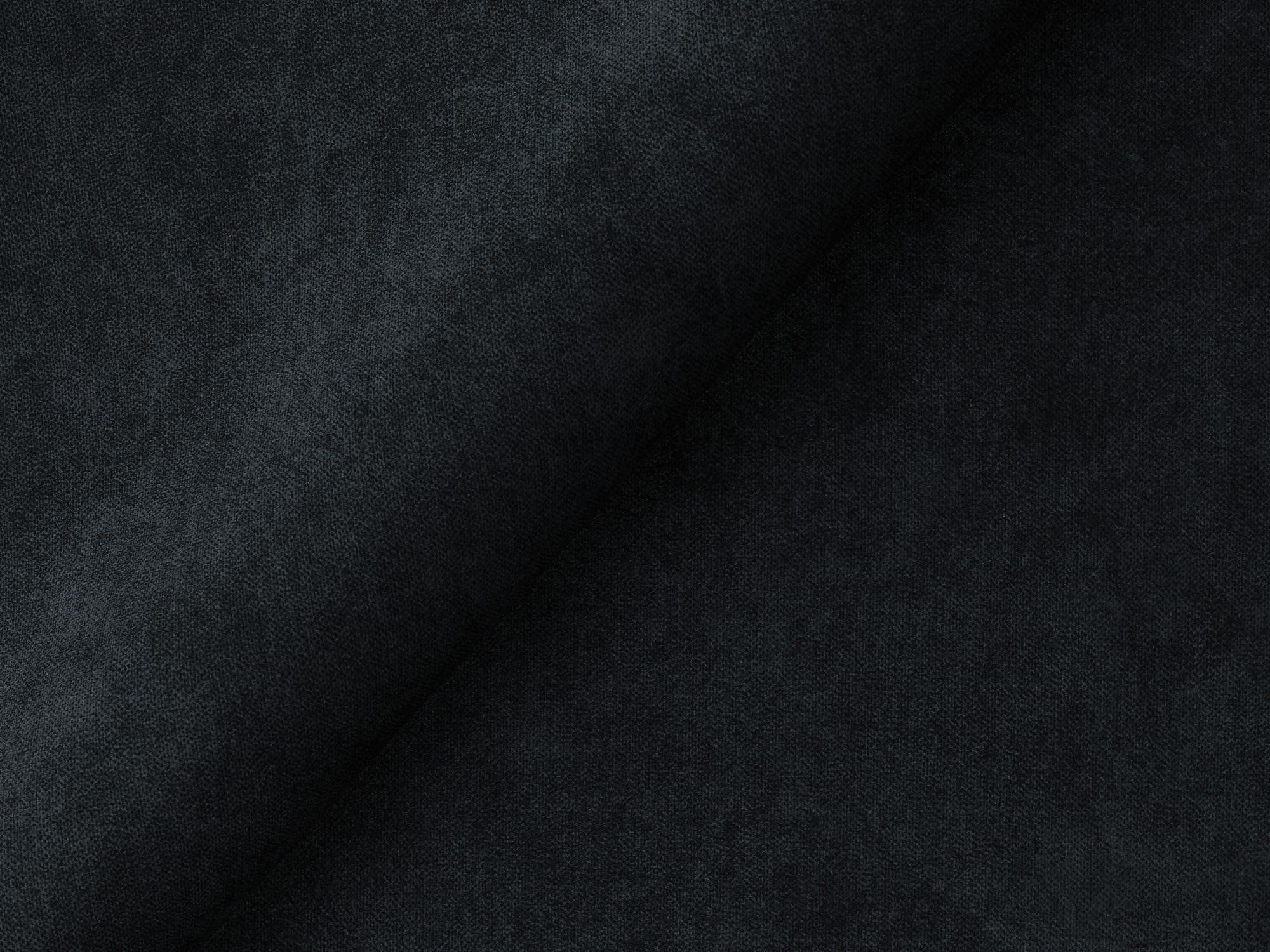 2-SITZER SOFA Samt Stoff Blau - Blau/Schwarz, Holzwerkstoff/Kunststoff (180/77/90cm) - Makamii