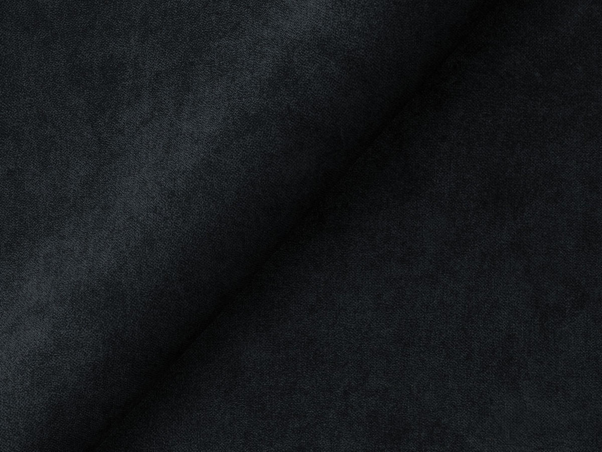 SOFAELEMENT Samt Stoff Blau - Blau/Schwarz, Holzwerkstoff/Kunststoff (75/77/90cm) - Makamii