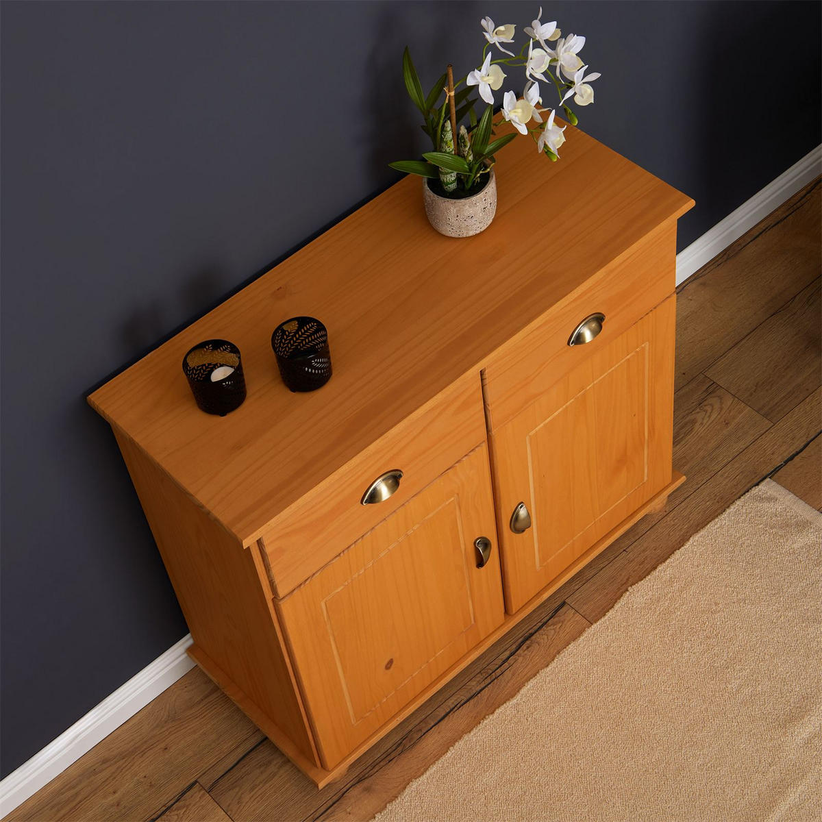 KOMMODE COLMAR - Kieferfarben, Holz (91/79/39cm) - IDIMEX