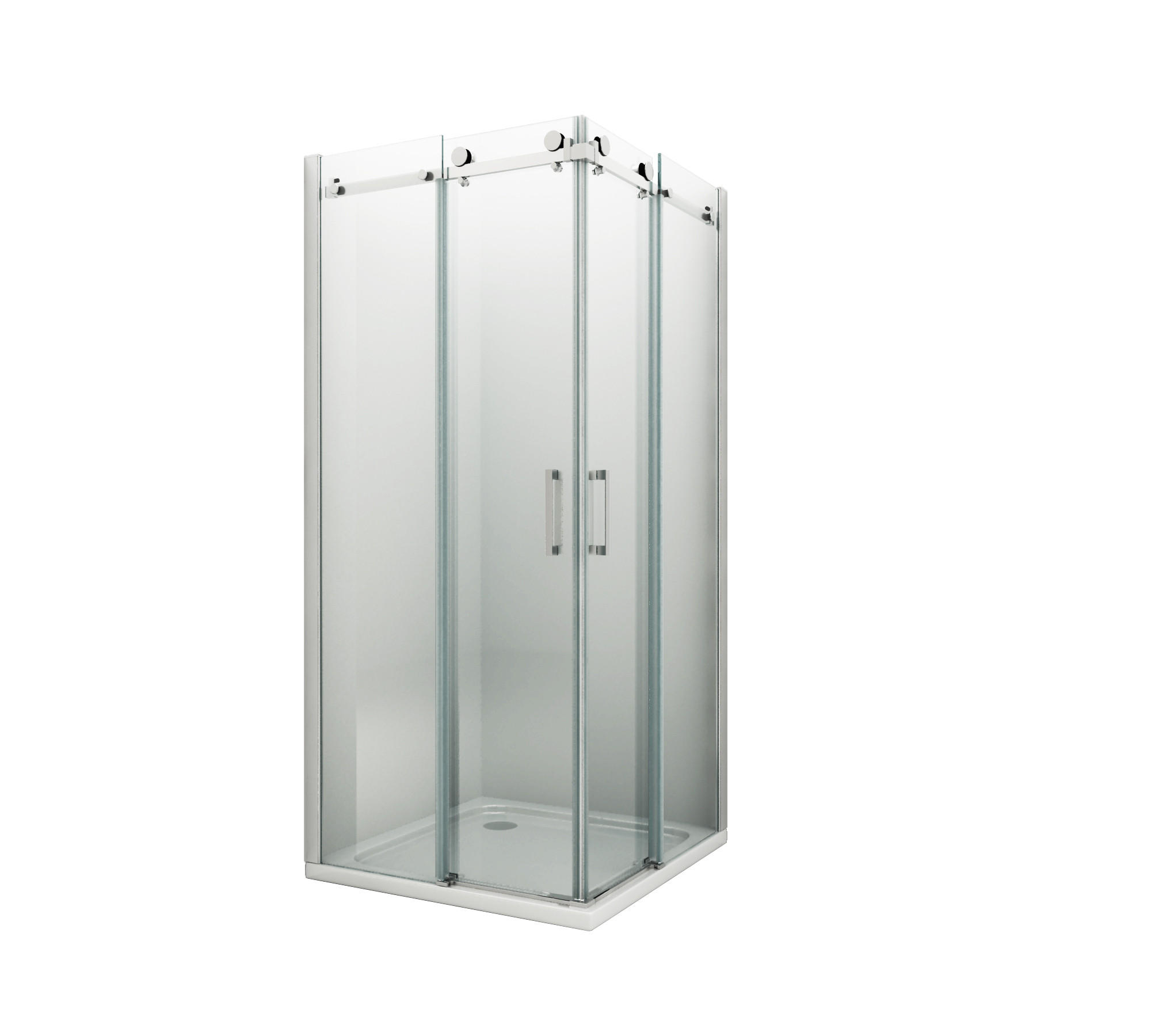 Glasdeals Duschkabine Klar 90x195x90 cm