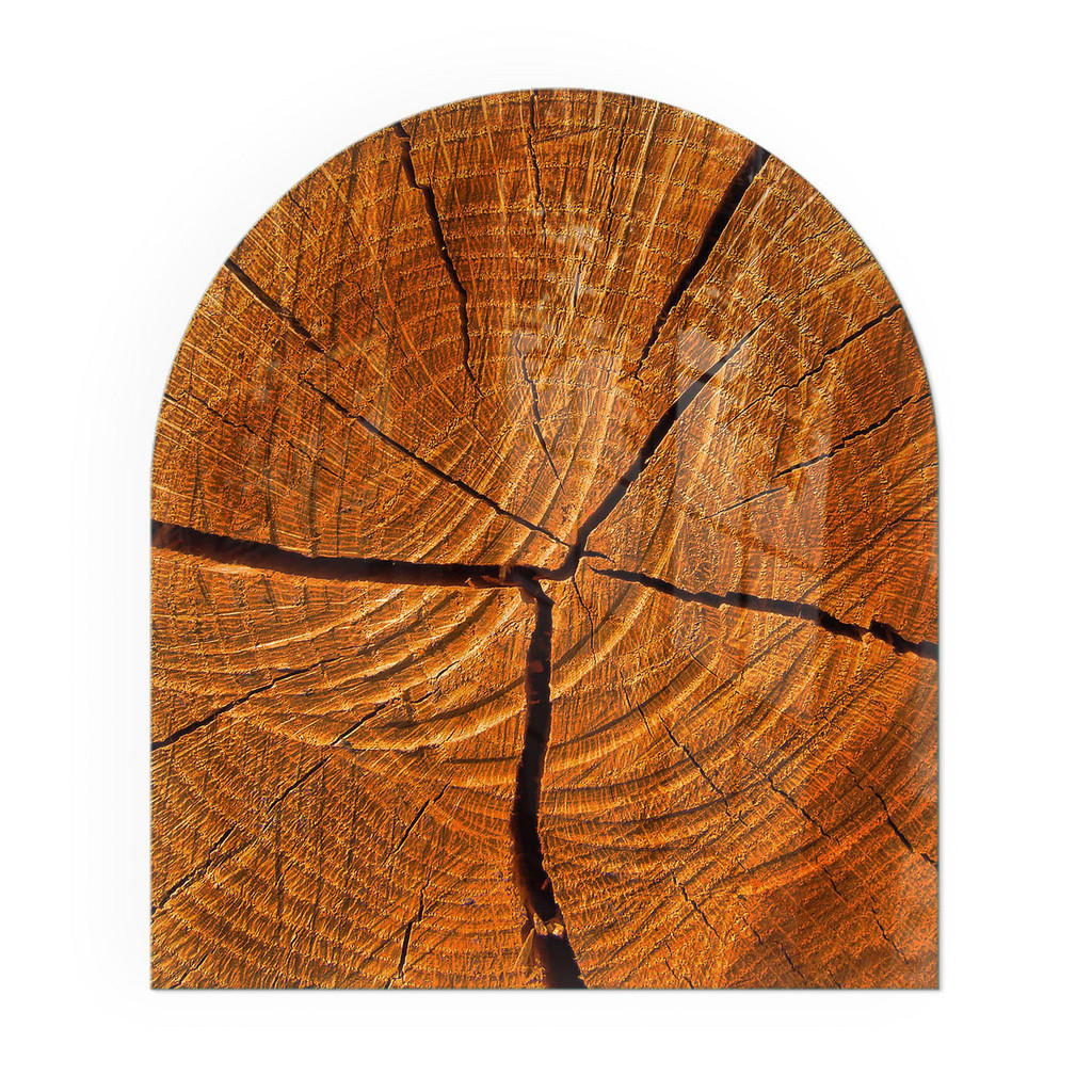 TULUP PODLOŽKA POD KRB 80x70 cm - Kresba dřeva v příčném řezu