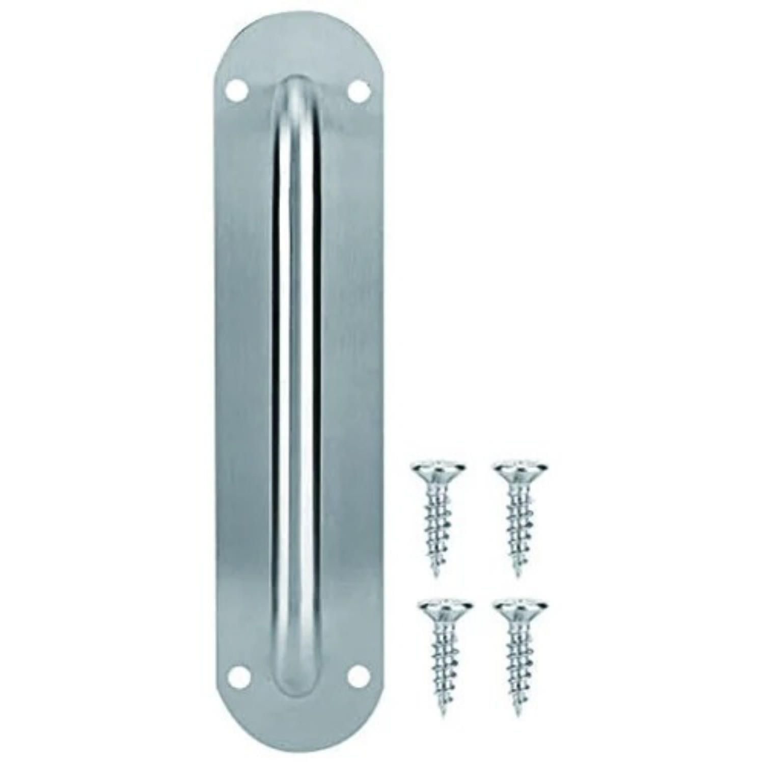 MÖBELGRIFF 1er-Set 280x65x55 mm Edelstahl - Silberfarben, Kunststoff (6.5/5.5/28cm)