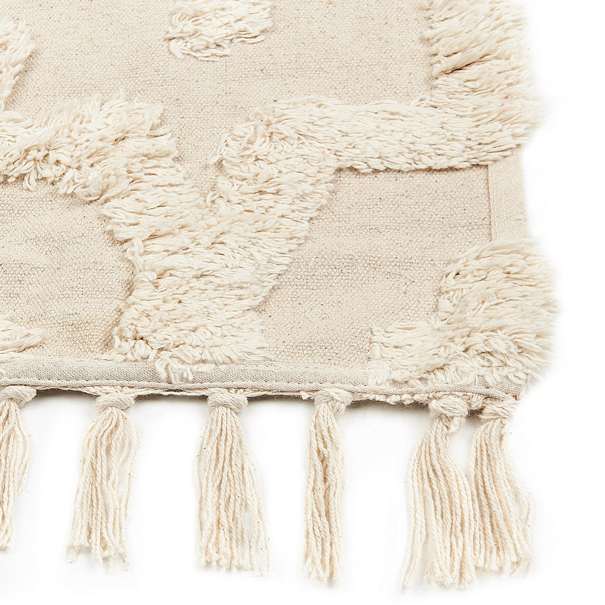 KURZFLOR-TEPPICH Itanagar 150/80 cm - Beige, Textil (80/150cm) - Beliani