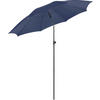 SONNENSCHIRM 235/235/144 cm - Dunkelblau, Kunststoff (235/235cm) - FARE
