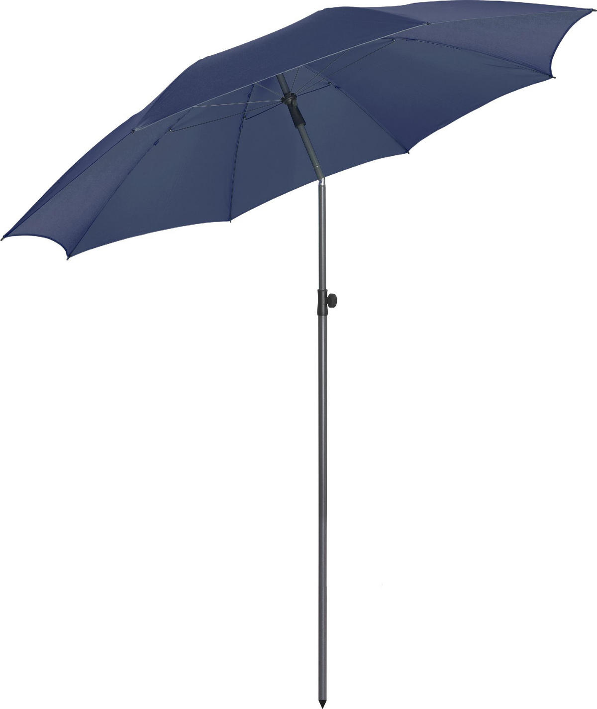 SONNENSCHIRM 235/235/144 cm - Dunkelblau, Kunststoff (235/235cm) - FARE