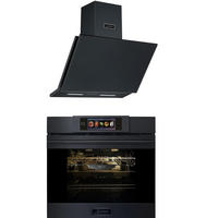 KAISER Elektro-Backofen 60 cm EH 6347 + AT 6455 s Dunstabzugshaube 60cm - Grau, Metall (59.4/59.4/57.5cm) - Kaiser