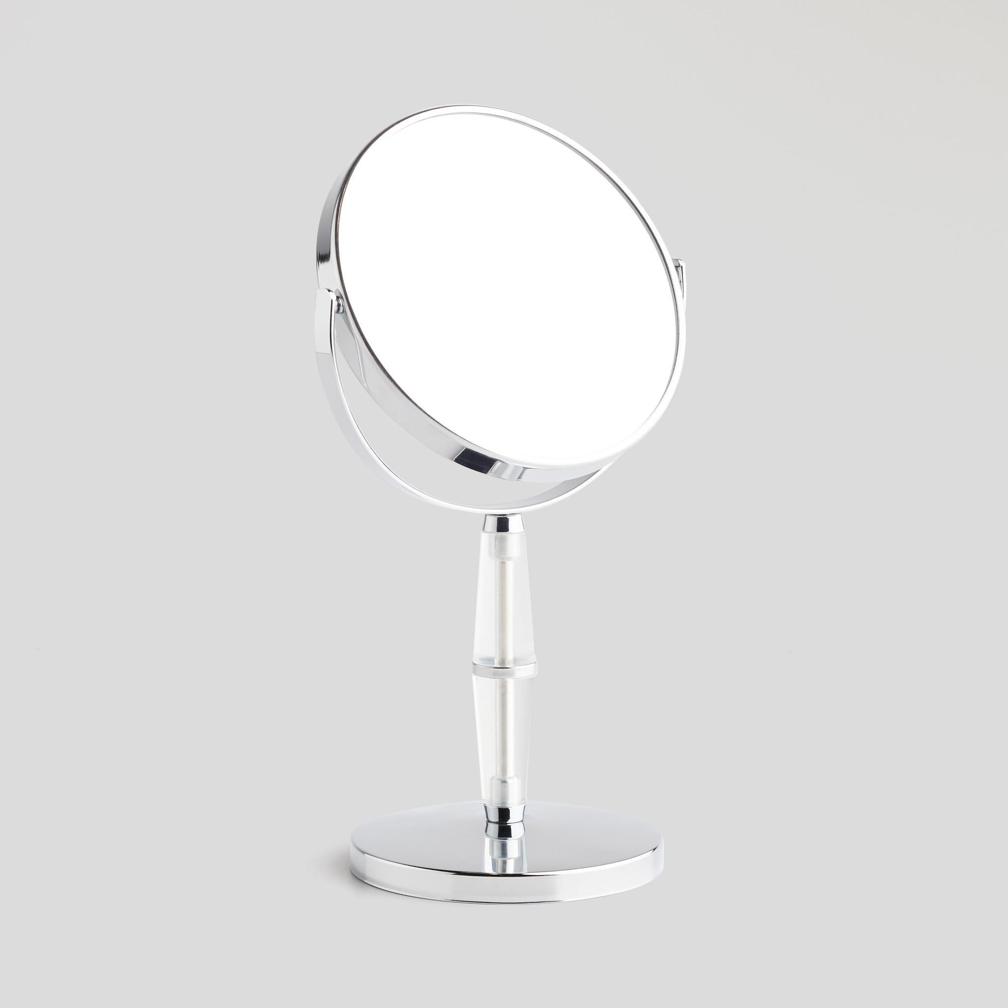 SPIEGEL Transparo - Silberfarben, Glas (18/33/18cm) - home&you