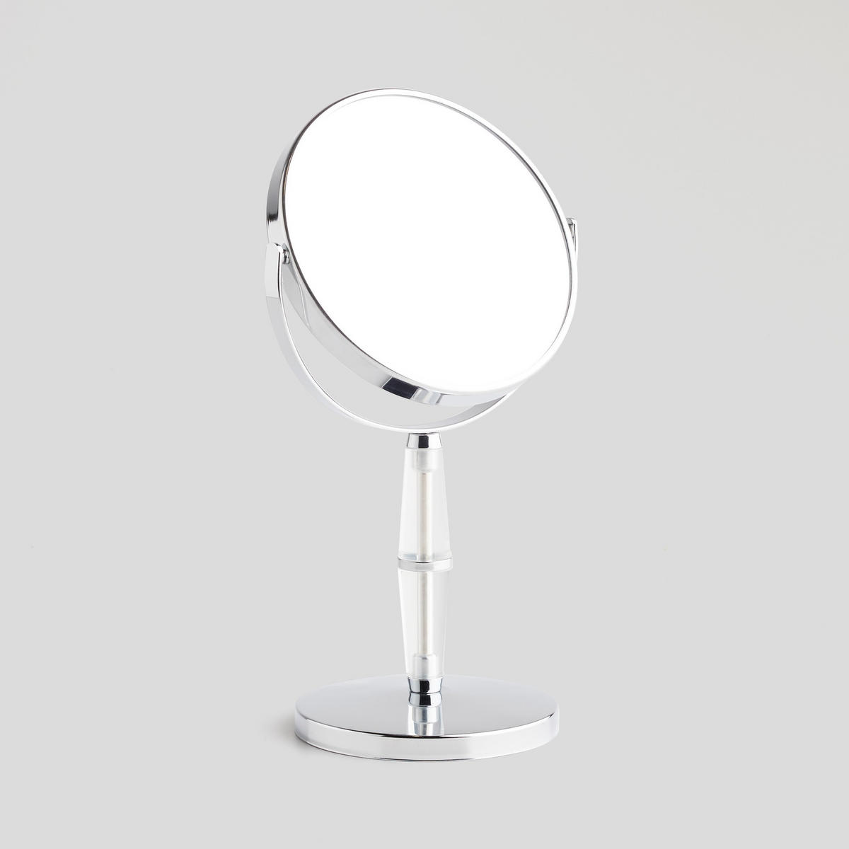 SPIEGEL Transparo - Silberfarben, Glas (18/33/18cm) - home&you