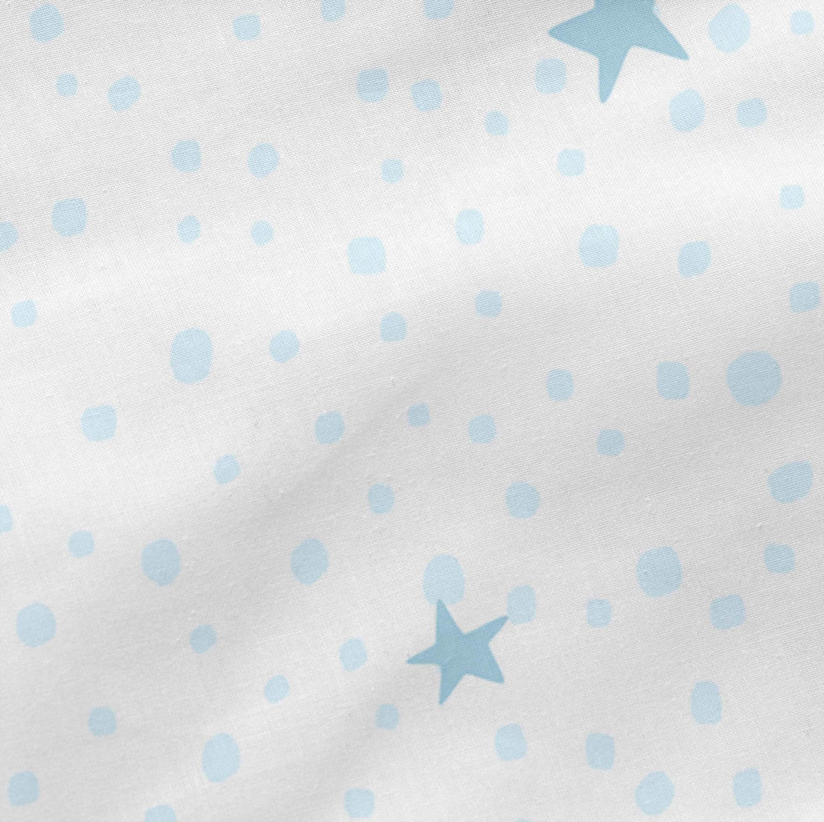 KISSEN little star 60x40 cm blau - Blau, Textil (60/40cm) - Happy Friday
