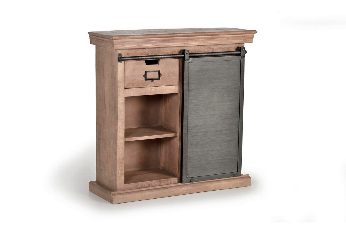 KONSOLE aus Mangoholz - Braun, Holz (32/85/85cm) - Giner y Colomer