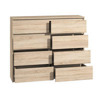 KOMMODE bella8 140 sonoma - Sonoma Eiche, Holzwerkstoff (140/98/35cm) - roe furniture