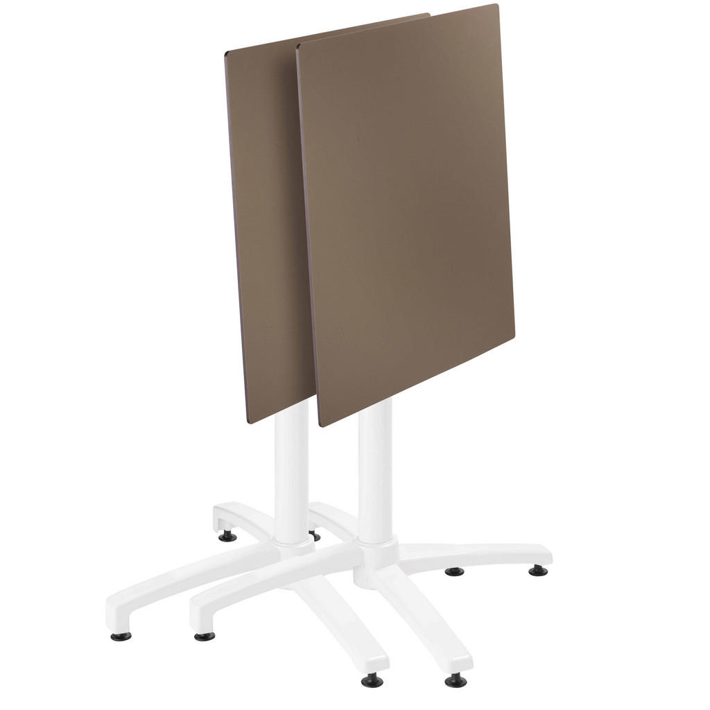 Thumbnail - Oviala Gartenset, Mokka, Pink, Metall, Quadratisch, Gartenmöbel, Gartenmöbel-Sets