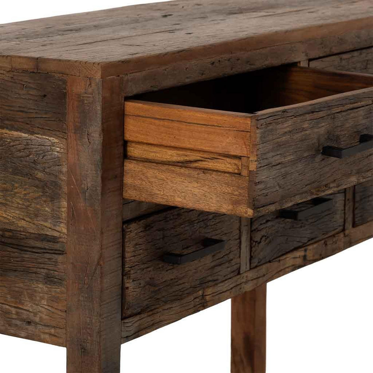 KONSOLENTISCH aus Holz, braun, 110x40x85cm - Braun, Holz (40/110/85cm) - Wanderlust