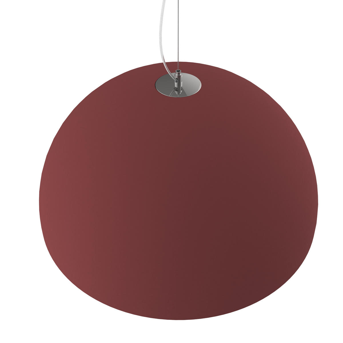 HÄNGELEUCHTE - Rot, Metall (60/60/30cm) - Lumicom