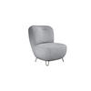 SESSEL LUIS, Skandinavischer Stil – Freistehend, 82×56×82 cm, DUNKELGRAU - Dunkelgrau/Schwarz, Holz/Textil (82/82/66cm) - DomoHome