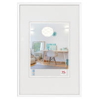 KUNSTSTOFFRAHMEN New Lifestyle Kst.Rahmen 20x30 cm weiß - Weiß, Kunststoff (21/31/1.4cm) - walther design