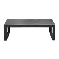 GARTENBEISTELLTISCH - 110 cm x 61.2 cm - Metall - Anthrazitgrau - MOLOKAI - Anthrazit, Metall (61.2/110/35.5cm) - Vente-Unique