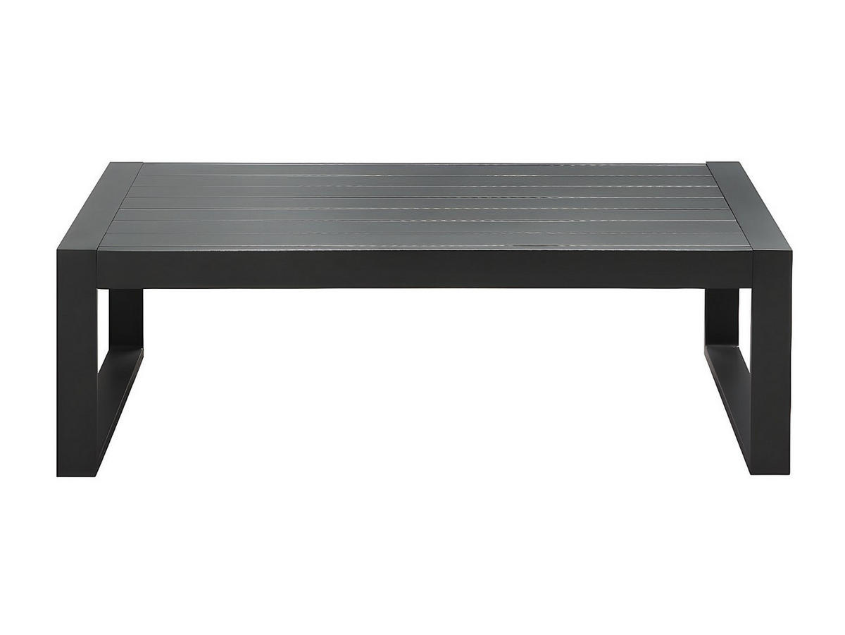 GARTENBEISTELLTISCH - 110 cmcm x 61.2 cmcm - Metall - Anthrazitgrau - MOLOKAI - Anthrazit, Metall (61.2/110/35.5cm) - Vente-Unique