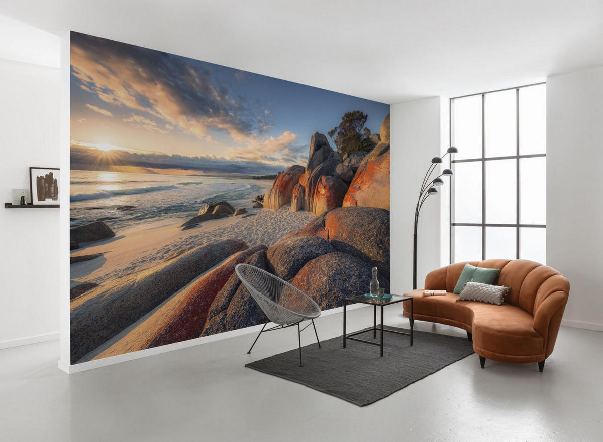 FOTOTAPETE Strand-Motiv 400 x 280 cm - Beige, Papier (400/280cm) - Sanders & Sanders
