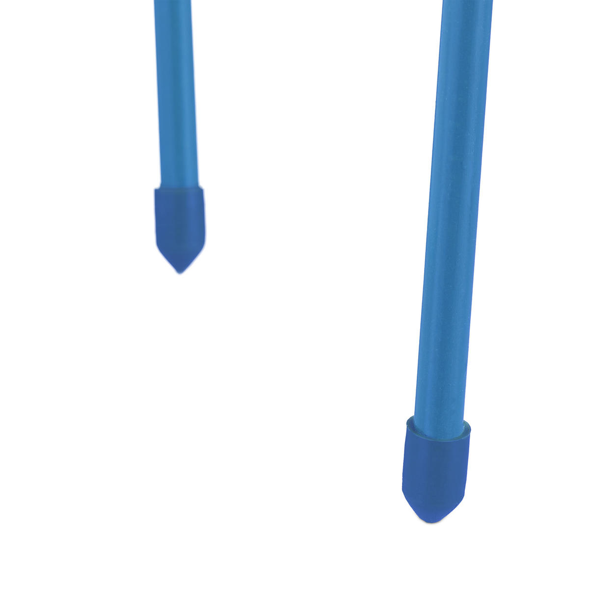 2XRANKHILFE - Blau, Kunststoff/Metall (28/76/28cm) - Relaxdays