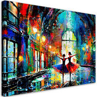 KUNSTDRUCK Lila 60/40 cm - Lila, Textil (60/40cm) - KUNSTLOFT