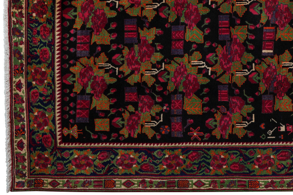 ORIENTTEPPICH handgeknüpft Afshar Blau 235/179 cm Schurwolle - Blau, Textil (179/235cm) - Looma