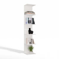 BÜCHERREGAL REGAL 6P Weiß 30 x 35 x 180 cm - Weiß, Holzwerkstoff (35/180/30cm)