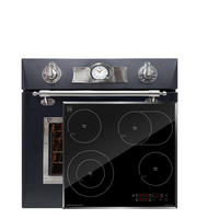 ELEKTRO-EINBAU-BACKOFEN 60 cm EH 6355 Em Sil+KCT 6115 F Glaskeramik-Kochfeld 60cm - Schwarz, Metall (59.4/59.4/56.6cm) - Kaiser Küchengeräte