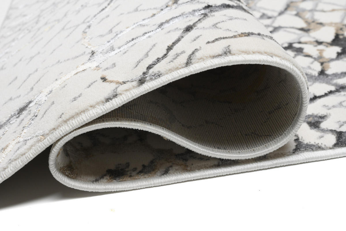 TEPPICH GOLDEN Creme 200/300 cm - Creme, Kunststoff (200/300cm) - Tapiso