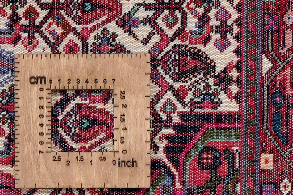 LÄUFER Orient handgeknüpft Assadabad Beige, Rot 196/82 cm Schurwolle - Beige/Rot, Textil (82/196cm) - Looma