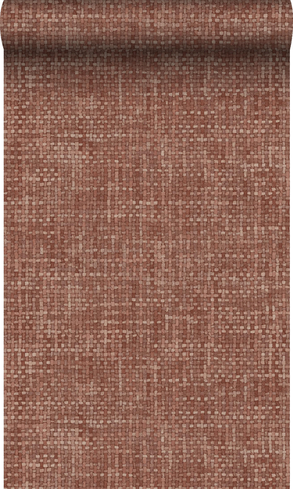 TAPETE Leinen-Optik 50 x 900 cm - Braun, Papier (50/900cm) - Origin Wallcoverings