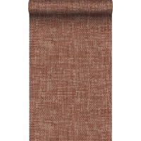 TAPETE Leinen-Optik 50 x 900 cm - Braun, Papier (50/900cm) - Origin Wallcoverings