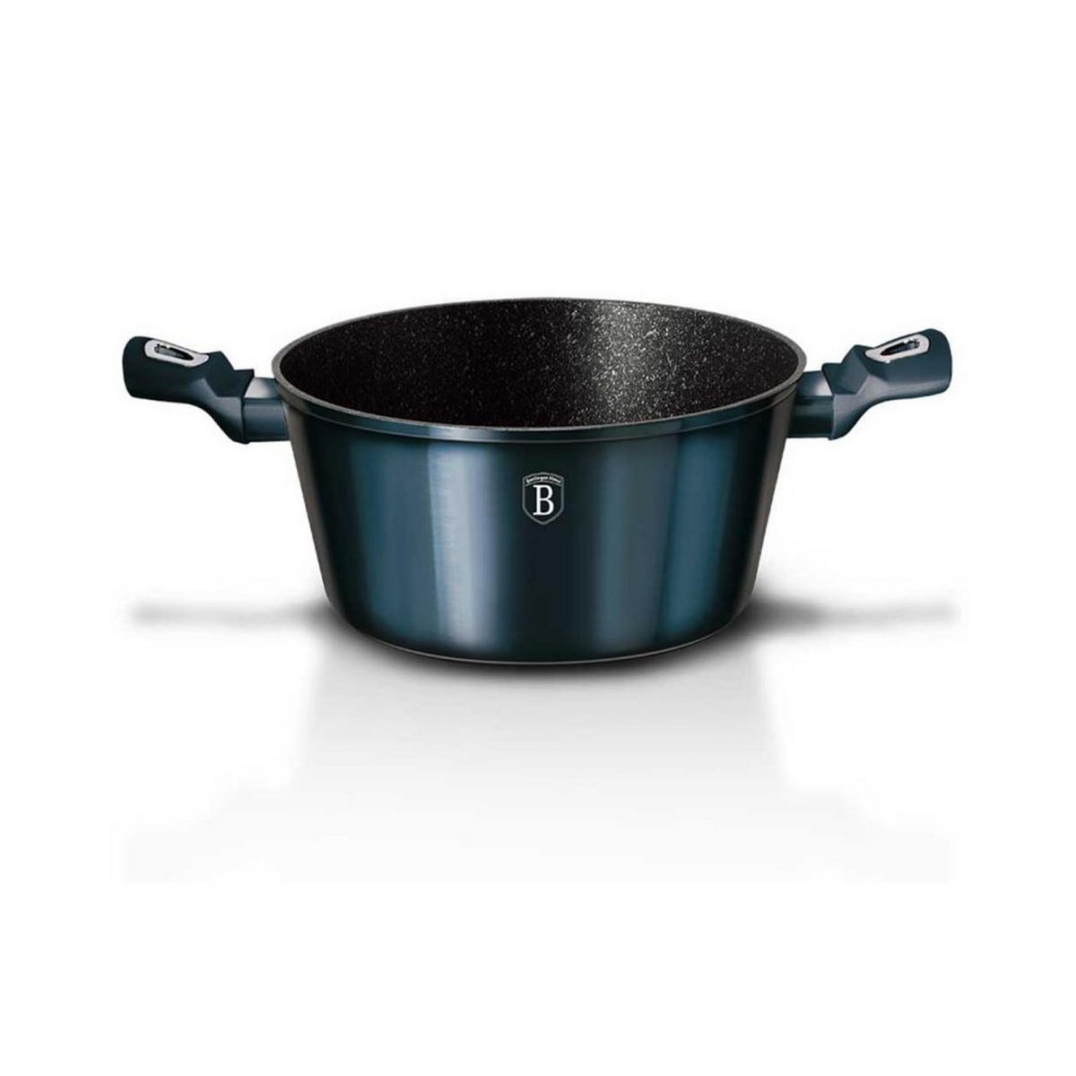 TOPF Türkis 20/20/10.4 cm BH1878 - Türkis, Metall (20cm) - Berlinger Haus