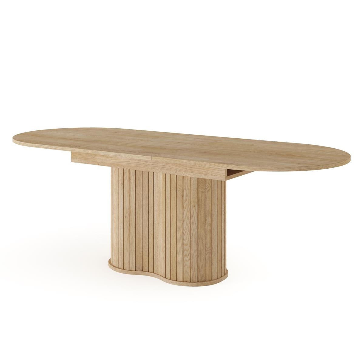 ESSTISCH modern KAMA Eiche cremona - Braun, Holzwerkstoff (52/180/76cm) - Compleo24