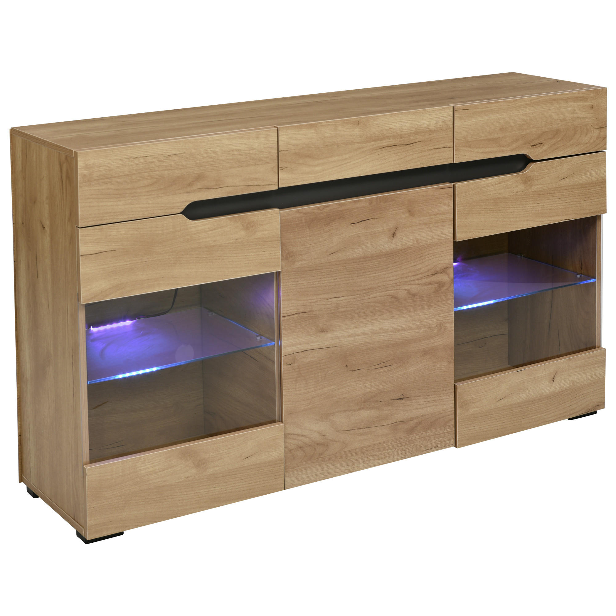 SIDEBOARD Braun 140/35/80 cm - Braun, Holzwerkstoff (35/80/140cm) - Urban Meuble