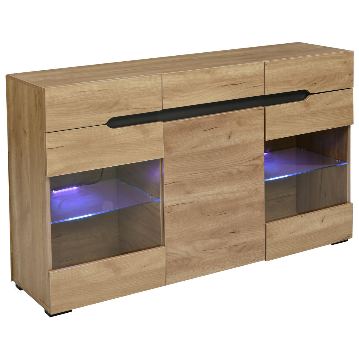 SIDEBOARD Braun 140/35/80 cm - Braun, Holzwerkstoff (35/80/140cm) - Urban Meuble