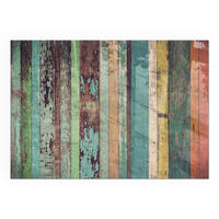 GLASPLATTE für Kamin 100x70 cm - Türkis, Glas (100/70/0.4cm) - TULUP