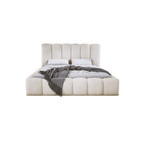 POLSTERBETT VELORA 180x200 ECRU - Ecru, Textil (180/200cm) - Luxkor24