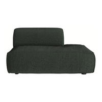 RECAMIERE ohne Schlaffunktion - 1 Person - stoff - grün Camilio - Grün, Textil (130/74/97cm) - Vente-Unique