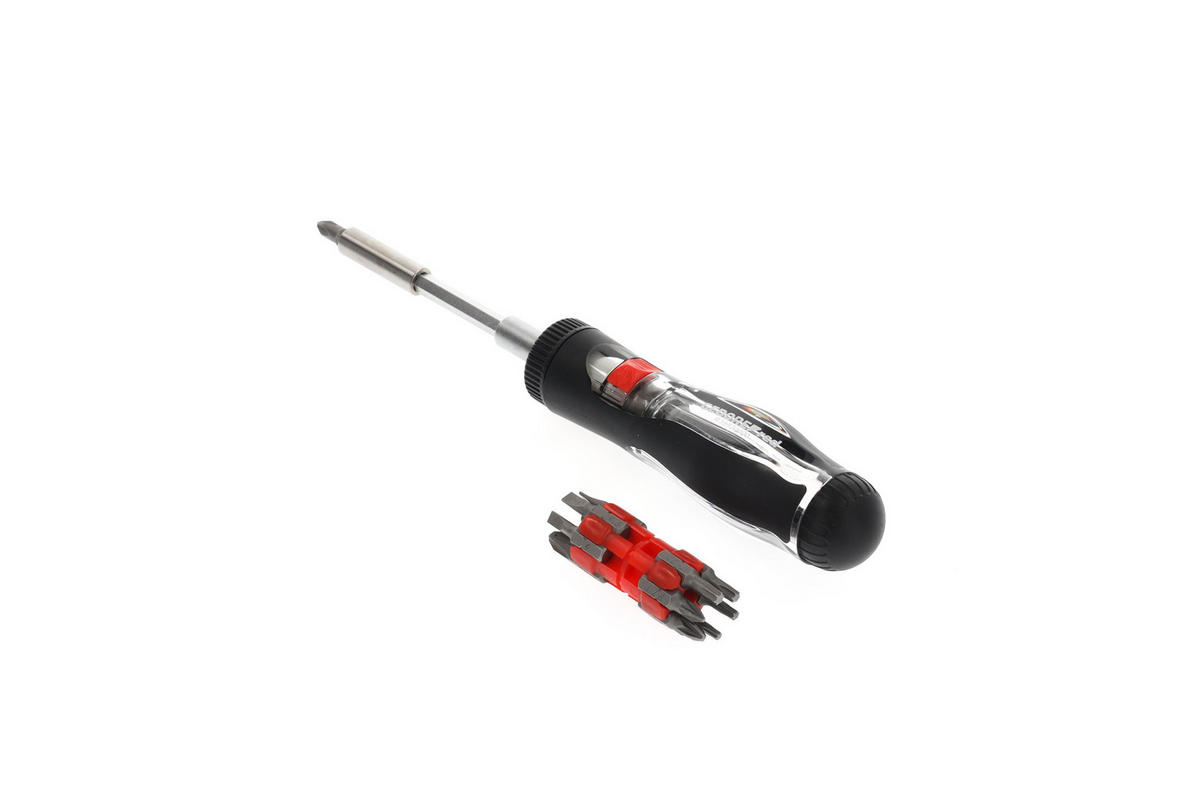 KNARRENSCHRAUBENDREHER BIT-TELESKOP 1/4" 13IN1 - Multicolor, Kunststoff/Metall (10/27cm) - Gedore