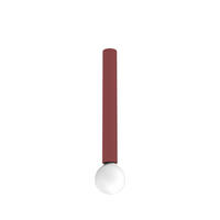 DECKENLEUCHTE - Rot, Metall (6/6/40cm) - Lumicom