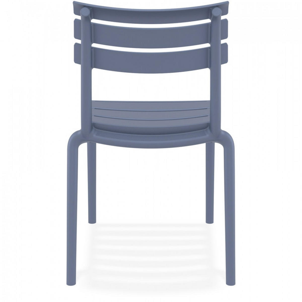 STUHL grau 50x84x59cm - Grau, Kunststoff (50/84/59cm) - AlterEgo