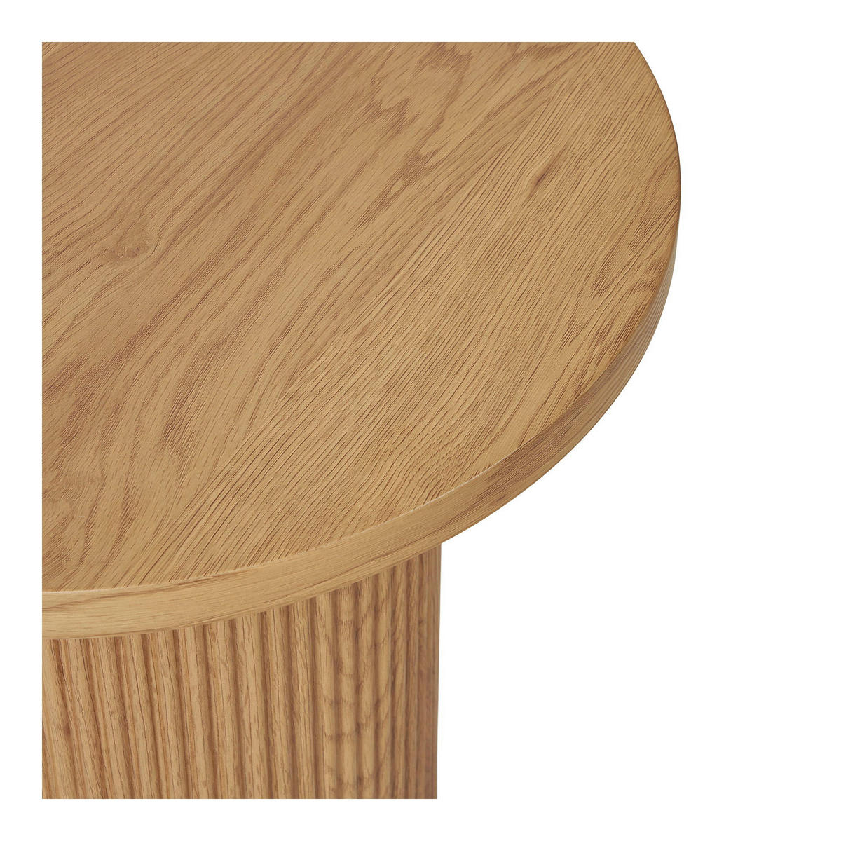 BEISTELLTISCH Boavista MDF, Dekorpapier Natur - Naturfarben, Holz (48/48/45cm) - tinkaro