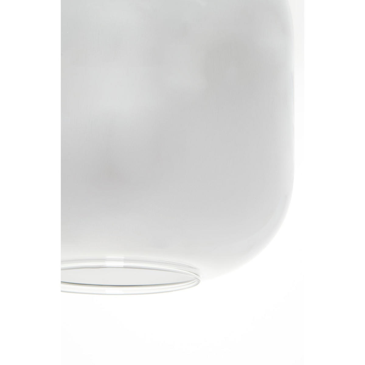 HÄNGELAMPE Lekar Schwarz 110/22/32 cm - Schwarz, Glas (110/22/32cm) - Light & Living