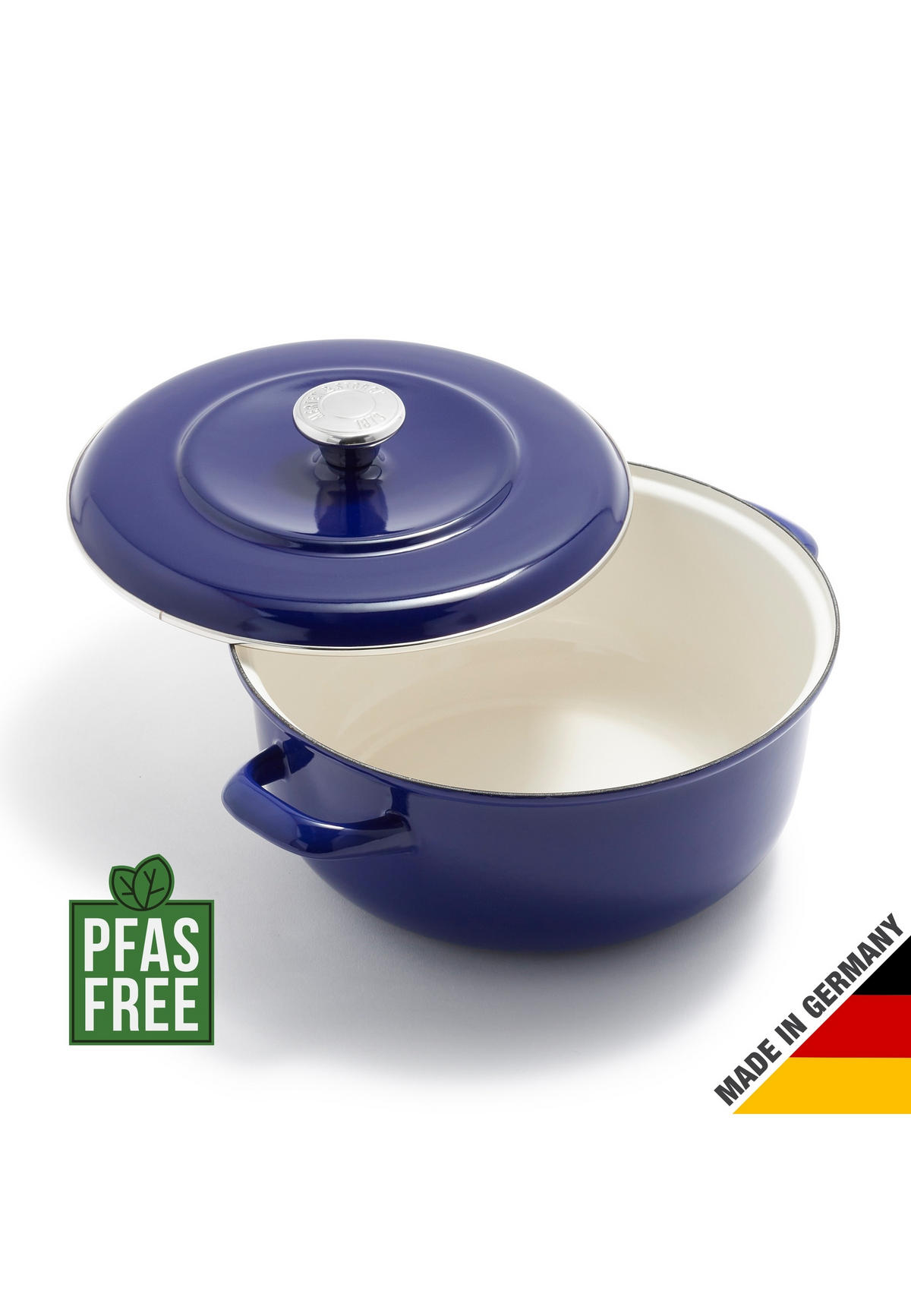 SCHMORTOPF Dutch Oven - Blau, Metall (26cm) - Merten & Storck
