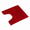 BADEMATTE MIT WC AUSCHNITT PARIS - Rot, Textil (45/45cm) - WohnDirect
