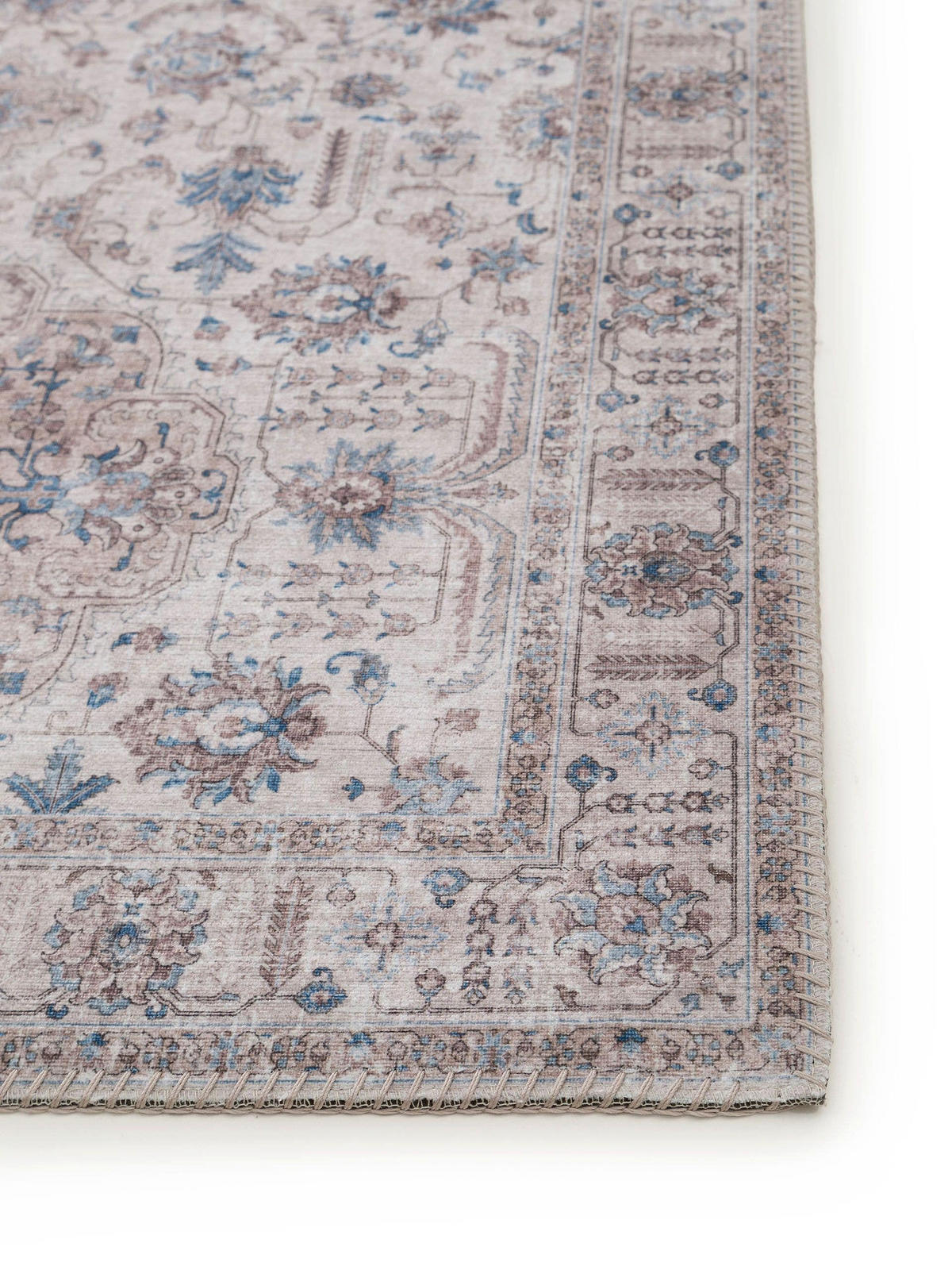 LÄUFER Laury Beige 80x240 cm - Beige, Textil (80/240cm) - benuta Pop