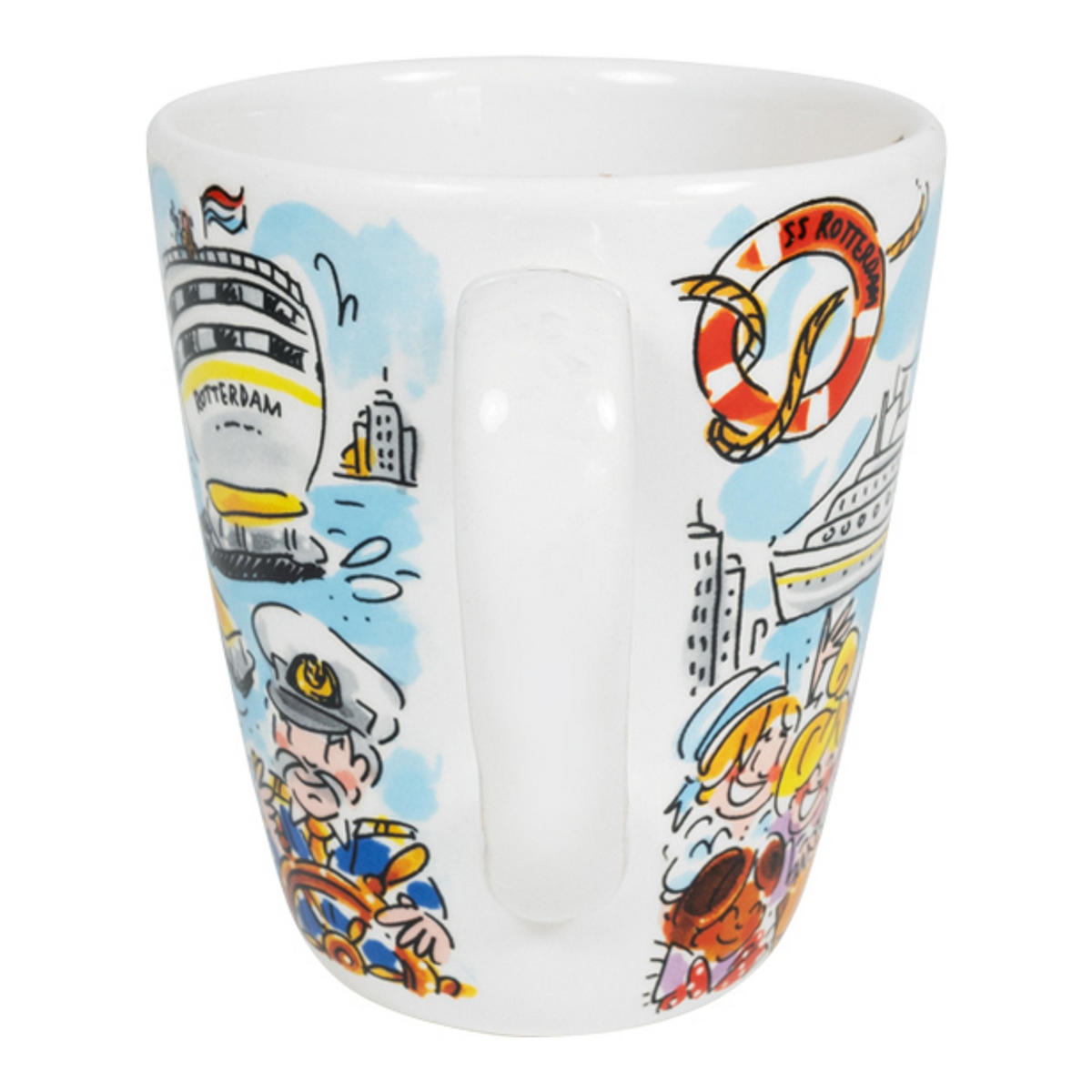 BECHER Holland Amerika Linie in Bunt - 350 ml - Multicolor, Keramik (0.35L) - Blond Amsterdam