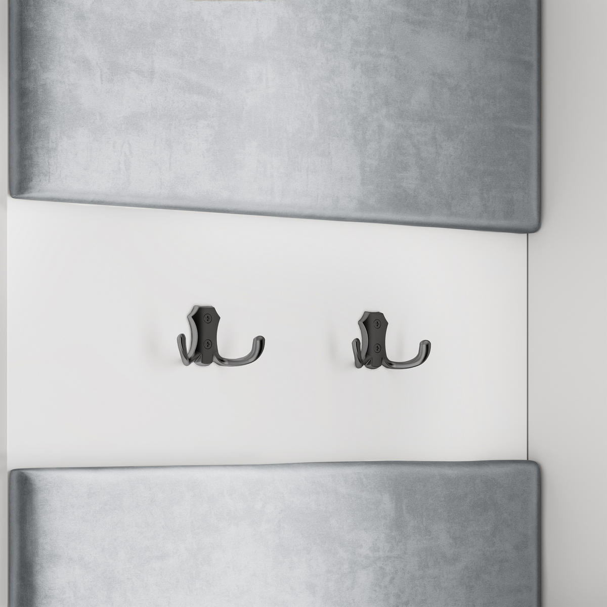 GARDEROBENSCHRANK LORI 95/181/51 cm Modern Eichefarben - Eichefarben/Schwarz, Holzwerkstoff (95/181/51cm) - MASSENO